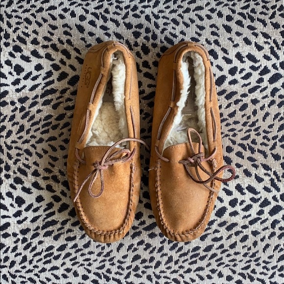 ugg leather moccasins